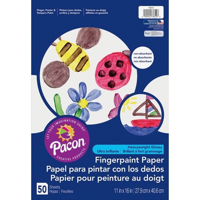 Pacon Corporation Paper Fingerpaint 11X16 We PAC73610