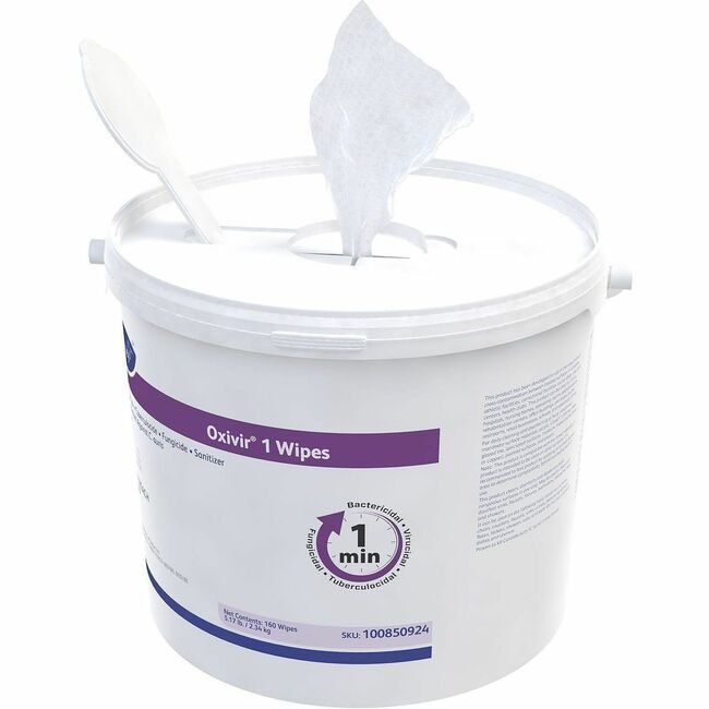 Diversey Disinfectant Wipe Tub 160 Count DVO100850924CT