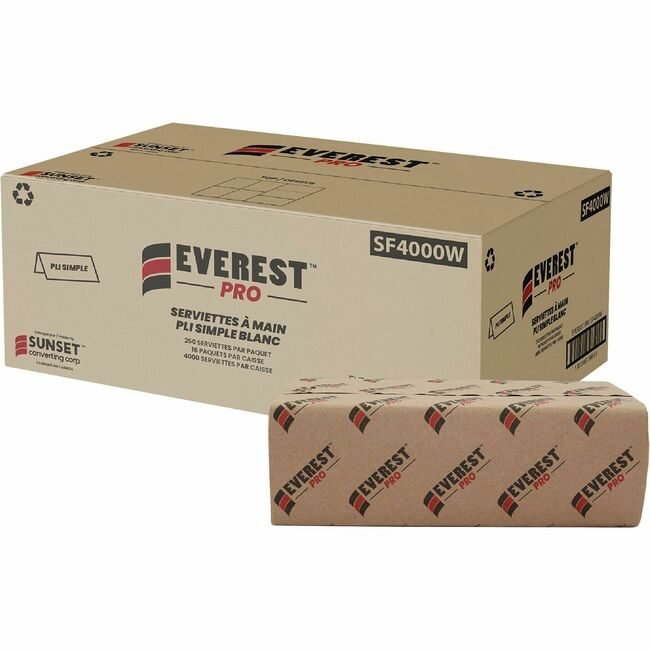 Everest Towel Singlegold White Cn SUVSF4000W-C