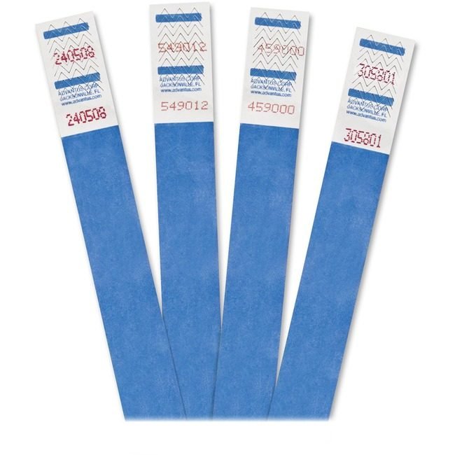 Advantus Corporation Lanyards Wristband 500 Pack Be AVT75513