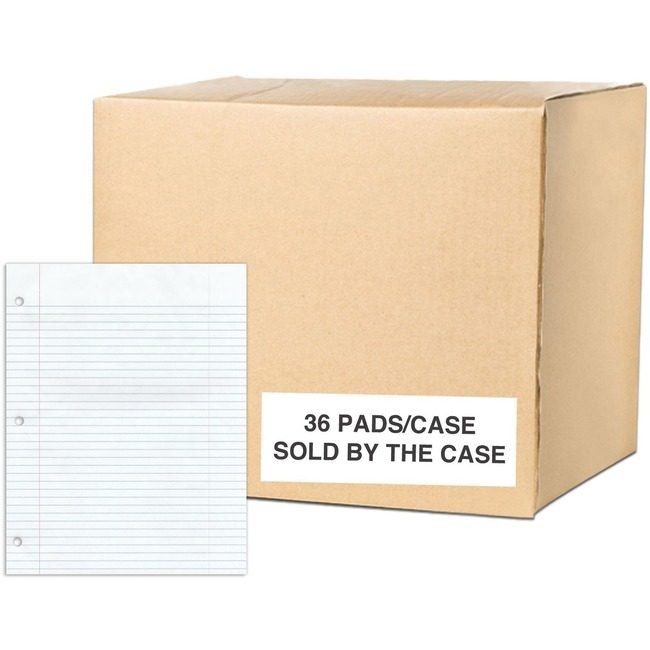Roaring Spring Paper Products Pad Glued White Clg Rule ROA95139CS