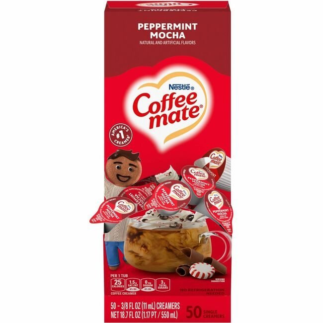 Nestlé Coffee mate Creamer Peppermintmch 50 Count NES76060