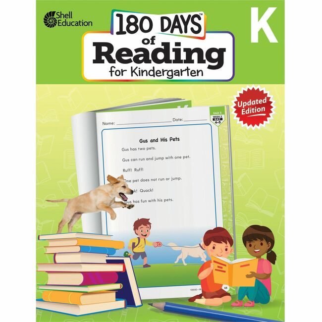 Teacher Created Materials / Shell Education Book 180 DAYS READ 2ND Gr K SHL135042