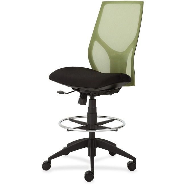 9to5 Seating Low Stool W/ Blk Seat Arml NTF1468Y100M401