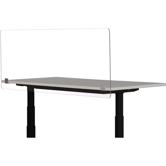 Safco Products Panel Desktop Clear 59.5 SAF7517CL