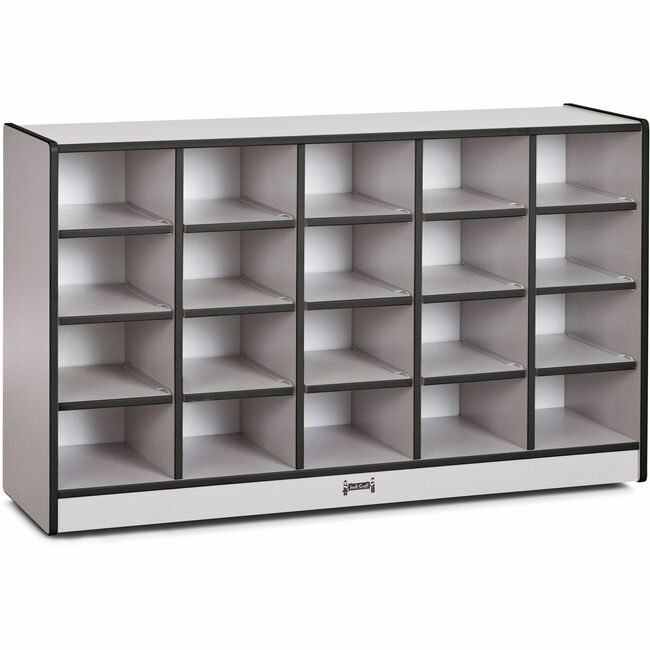 Jonti-Craft, Inc. Cubbie 20 TRAY No Bins Black JNT0420JCWW180