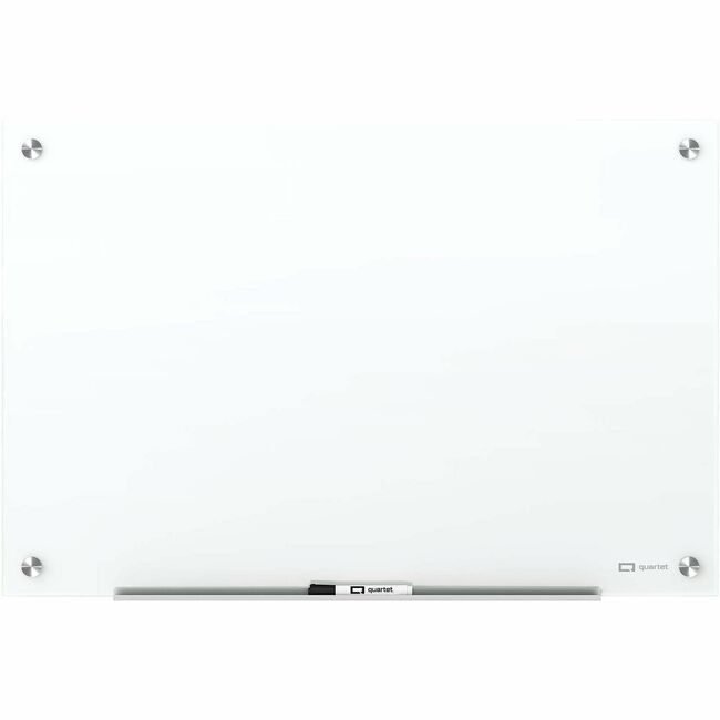 ACCO Brands Quartet Board Glass 3X2 Frameless QRTG23624W