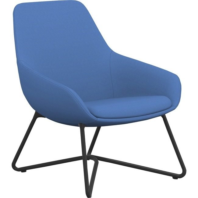 9to5 Seating Chair Lng W/Arm Fbrc Be/Bk NTF9111LGBFBU