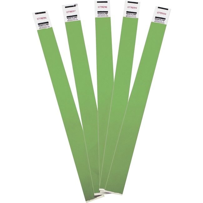 Advantus Corporation Band Wrist Tyvek 100/PK AVT75443