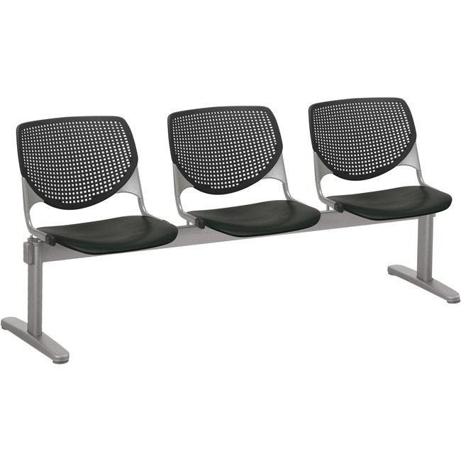 KFI Seating Beamseat 3SEAT Black/Black KFI2300BEAM3P10