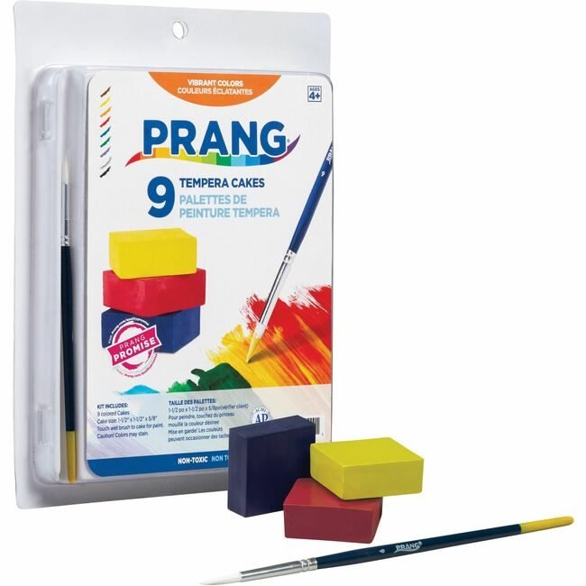 Dixon / Ticonderoga Dixon Ticonderoga Company / Tempera Cake W/Brsh Set DIXX80900