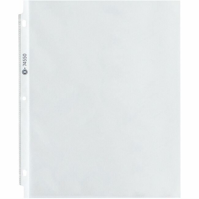 Business Source Protector Sheet Hvywght Clear BSN74550