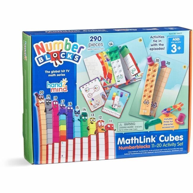 Learning Resources Set Numberblocks Mathlnk 11-20 LRN94477