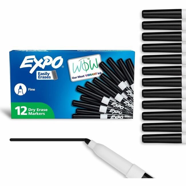 Sharpie / Expo / Prismacolor / Sanford Newell Brands / Sanford Sharpie / Expo / Prismacolor / Marker Dryerase Lo Fine Black SAN86001A
