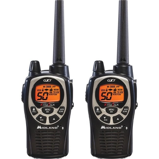 Midland Radio Radios 2WAY Pair 36 MILE Black MROGXT1000VP4