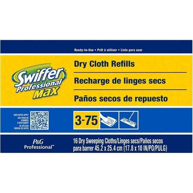 Procter & Gamble P&G Professional / product-specific brand Cloths Dispsbl Swiffer Max PGC37109