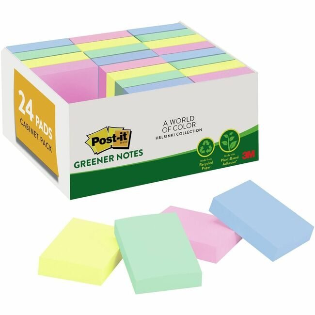 3M Company Mini Greener Notes Helsinki MMM65324RPVAD