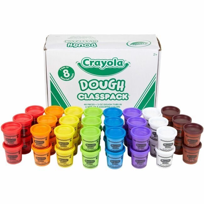 Crayola LLC Toy Dough.Classpk 3OZ Assorted CYO57-0174