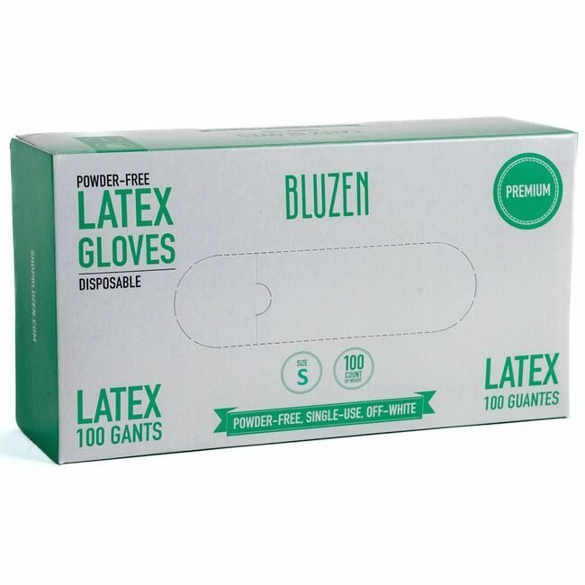 Remcoda LLC BluTable Gloves Lat Pf Small RMLLAT101SCT