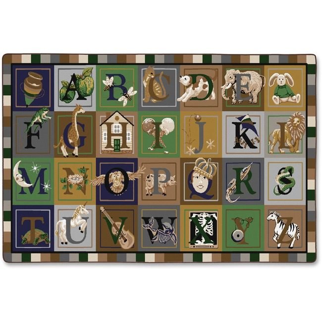 Flagship Carpets Rug Abc Block 510"X84" FCIFM173-32A