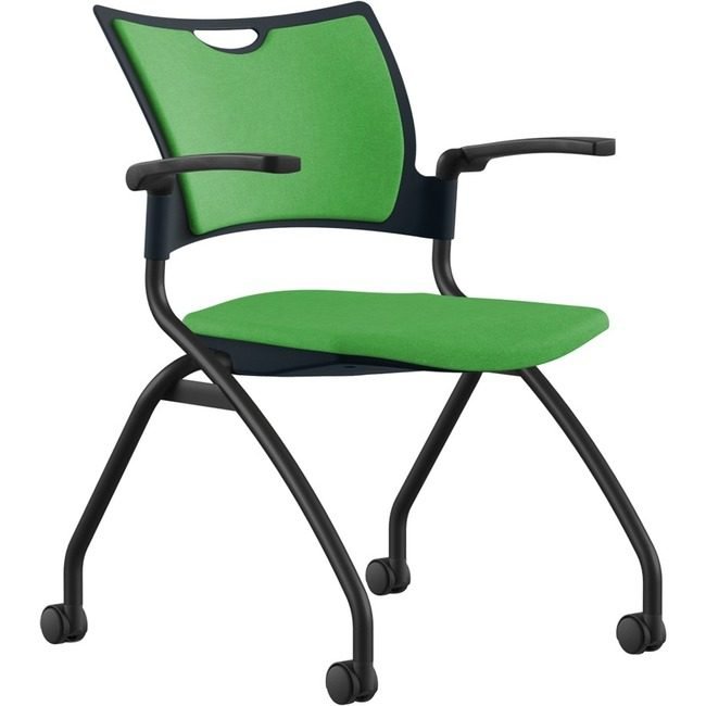 9to5 Seating Chair Nest W/ Arms Casters Bla NTF1320A12BFP19