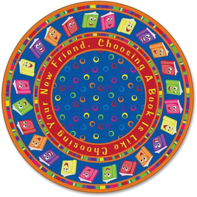 Flagship Carpets Rug Circle Time Books 12 FCIFE338-70A