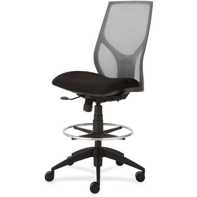 9to5 Seating Low Stool W/ Blk Seat Arml NTF1468Y100M201