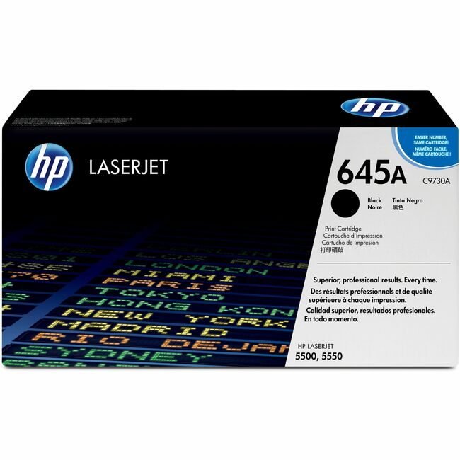 HP Inc. / Hewlett-Packard Crtdg CLJ 5500/5550 Black HEWC9730A