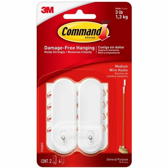 3M Company Hook Command Wire Medium We MMM17068ES