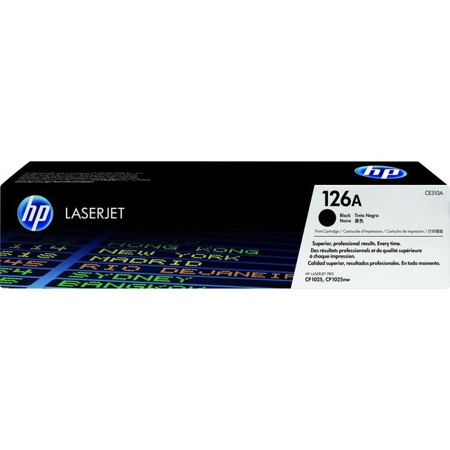 HP Inc. / Hewlett-Packard Crtdg Print 126A Black HEWCE310A