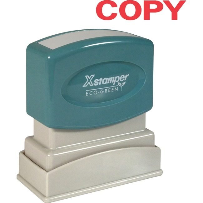 Shachihata / Xstamper Stamp Pre-Inked Copy Red XST1359