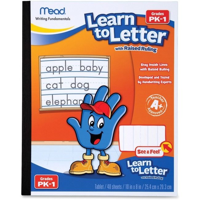 ACCO Brands Mead / Five Star Tablet Learn To Letter K-1 MEA48122