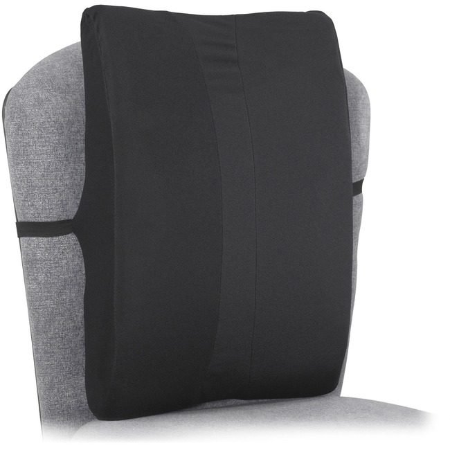Safco Products Backrest Full Ht Velor Black SAF71301