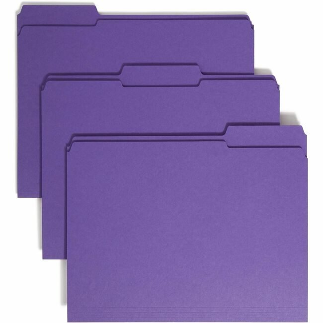 Smead Manufacturing Co. Folder File Letter 1/3 AST Pe SMD13034