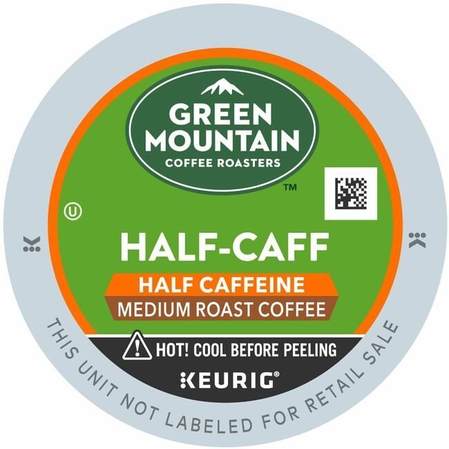 Keurig Dr Pepper / Green Mountain Coffee Roasters Kcup Halfcaffblend 24BX GMT6999