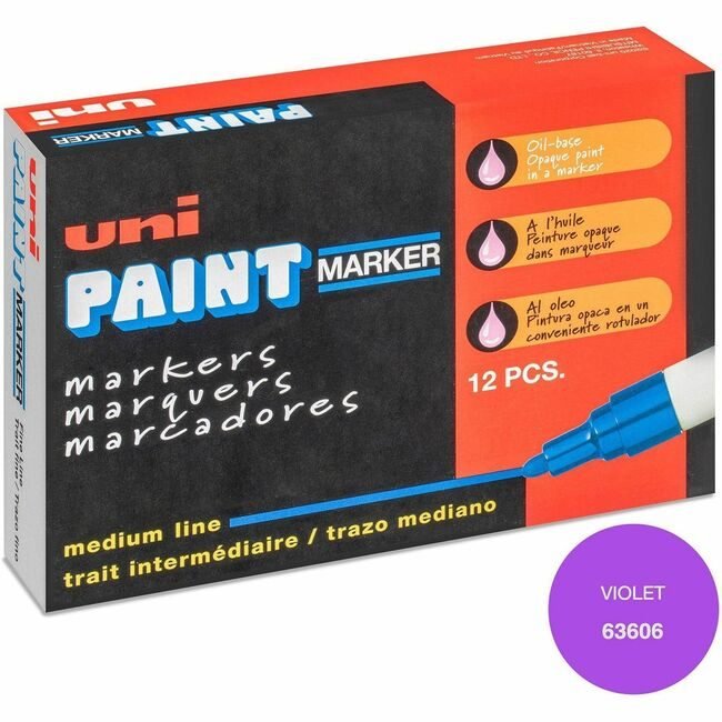 Mitsubishi Pencil Co. / uni-ball Marker Uni-Paint Oil Medium Vt UBC63606DZ