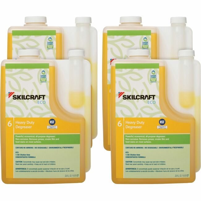 Varies / verify SKU SKU-LEVEL VERIFICATION REQUIRED Degrsr Eco Heavy-Duty 2LTR Yellow NSN7149188