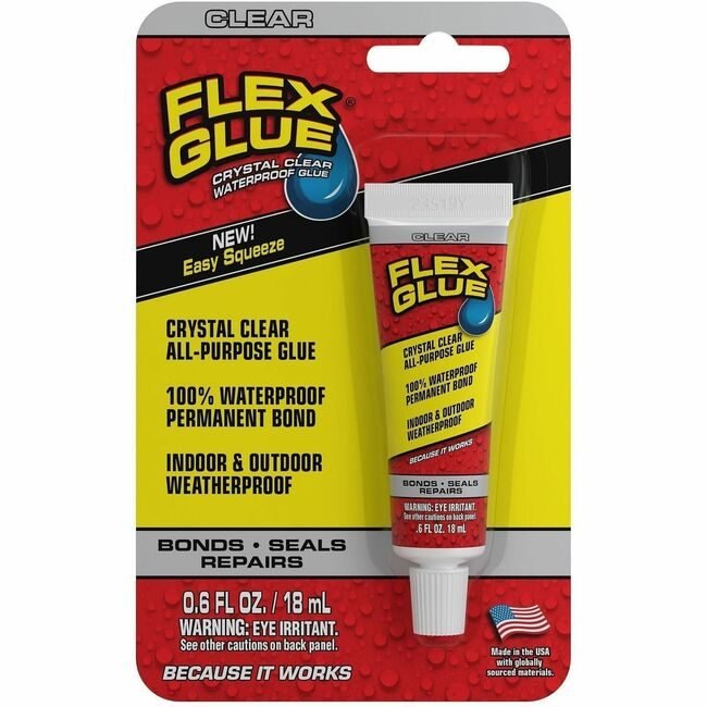 Swift Response, LLC Flex Seal Glue Mini .75OZ Clear FLXGFSCLRMINI8