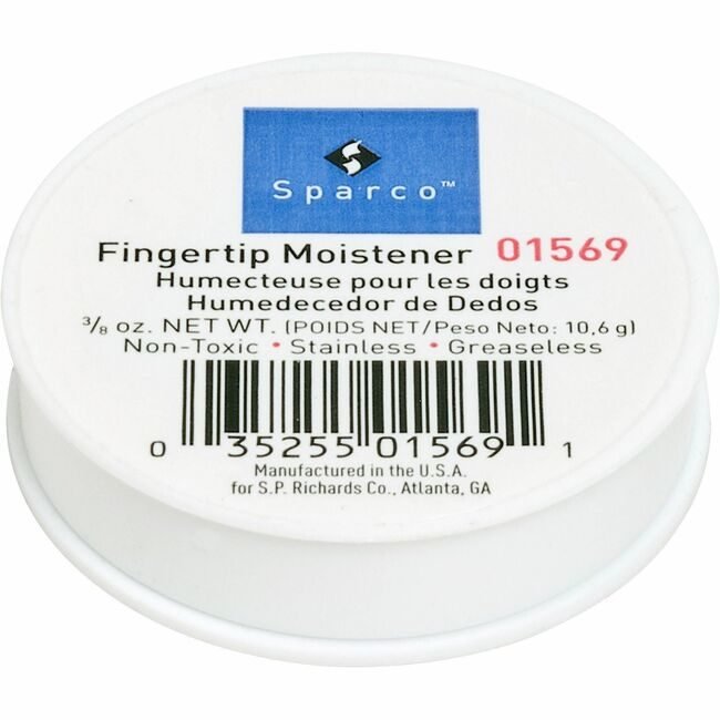 Sparco Moistener Fingertip 3/8OZ SPR01569
