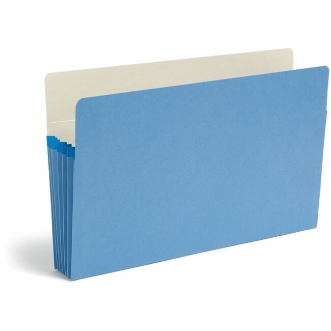 Smead Manufacturing Co. Pocket File Legal 5.25"EXP Be SMD74235