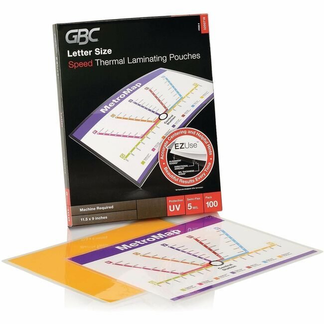 ACCO Brands GBC Pouch Laminate Letter 5MIL GBC3200716