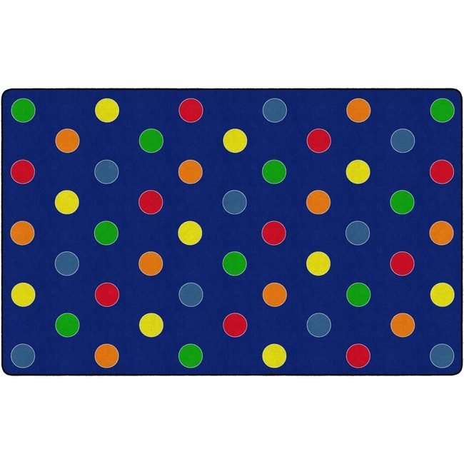 Flagship Carpets Rug Classroom Dots Primary FCIFE40944A