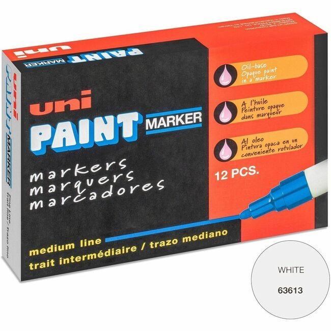 Mitsubishi Pencil Co. / uni-ball Marker Uni-Paint Oil Medium We UBC63613DZ