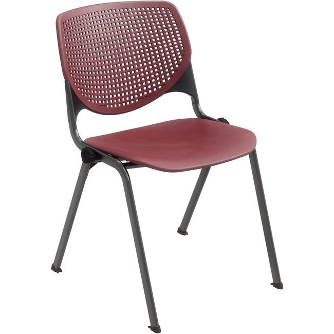 KFI Seating Chair Kool Stack Burgundy KFI2300BKP07