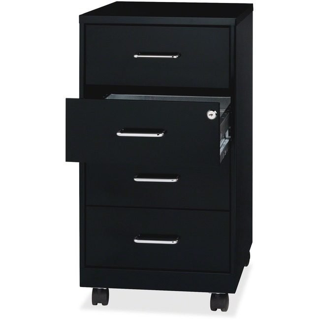 NuSparc File Organizer Vrt 4DR Black NPRVF418DMBK