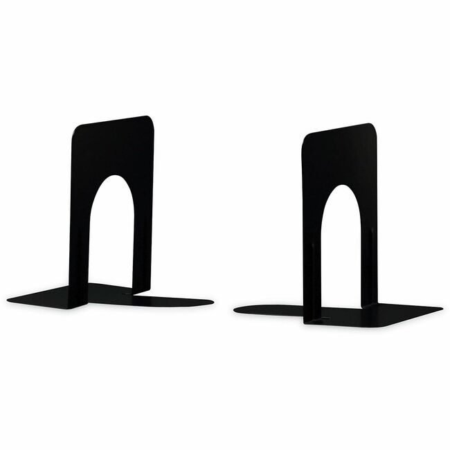 Universal Office Products Bookend Econmy 5"H Black UNV54051