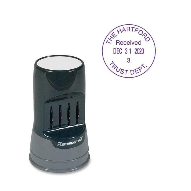 Shachihata / Xstamper Stamp Date Pre-Ink 1.3"DIA XSTC85