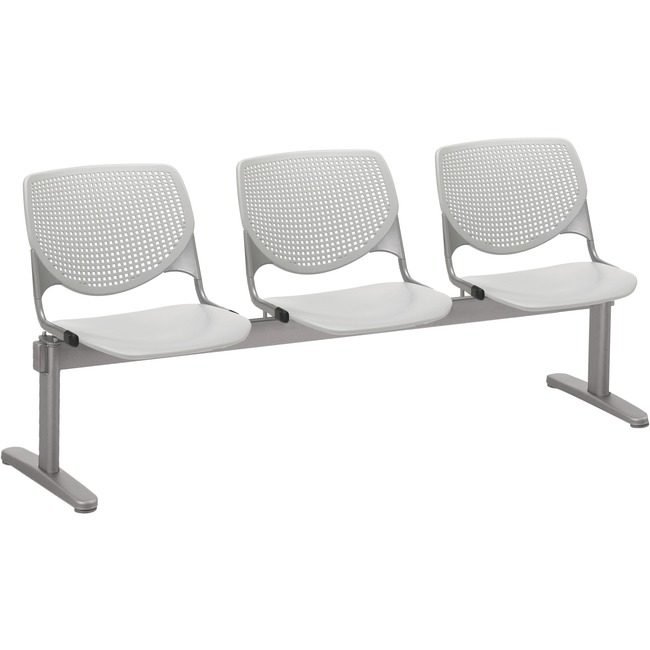 KFI Seating Beamseat 3SEAT Gray/Gray KFI2300BEAM3P13