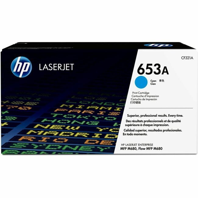 HP Inc. / Hewlett-Packard Crtdg Lj Cyn ORIG 653A HEWCF321A