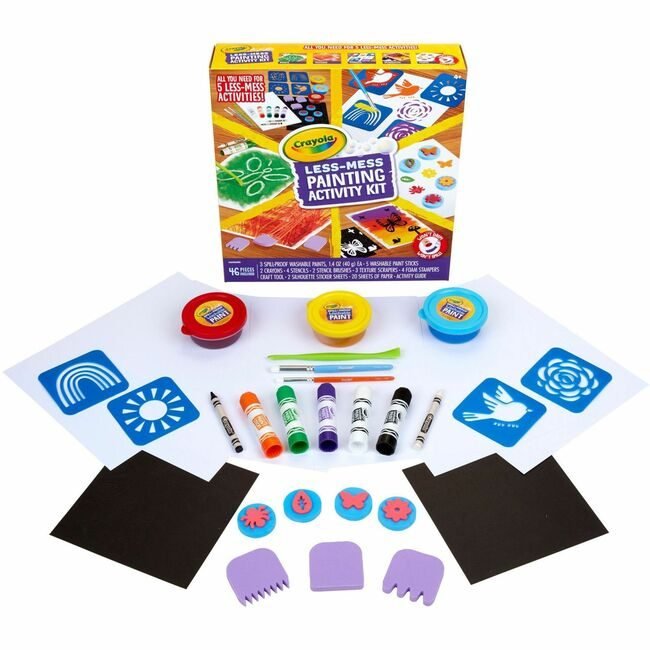 Crayola LLC Pnt Lessmessactivitykit CYO046941